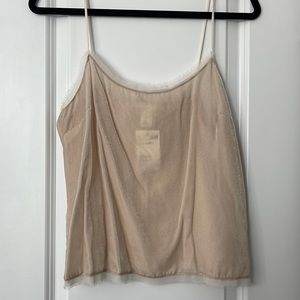 Light Pink Velour Tank